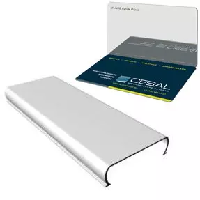 Рейка Cesal s100-150 3-4 м Стандарт 3306 Черный матовый