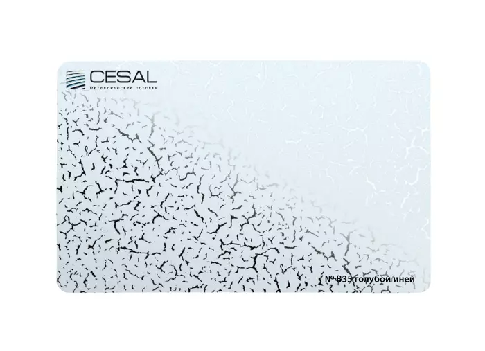 Кассета 300х300 Cesal В35 иней голубой