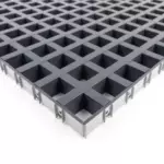 Грильято GL 15 75x75 графит RAL 7024